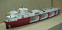 Maqueta barco gas